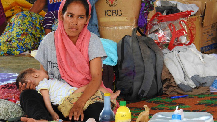 ICRC's tweet photo. "We survived the fighting in Marawi, but I'm still concerned." Increased health risks feared among those displaced: https://t.co/J1gbIly6GK https://t.co/PeMJAbmlaD