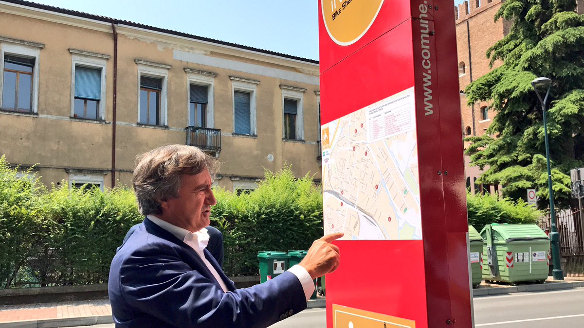 LuigiBrugnaro's tweet photo. #ChargeBattery | Nove diversi punti di ricarica localizzati presso le ciclostazioni bike sharing del @comunevenezia [staff] https://t.co/tlfuMcrX2Y