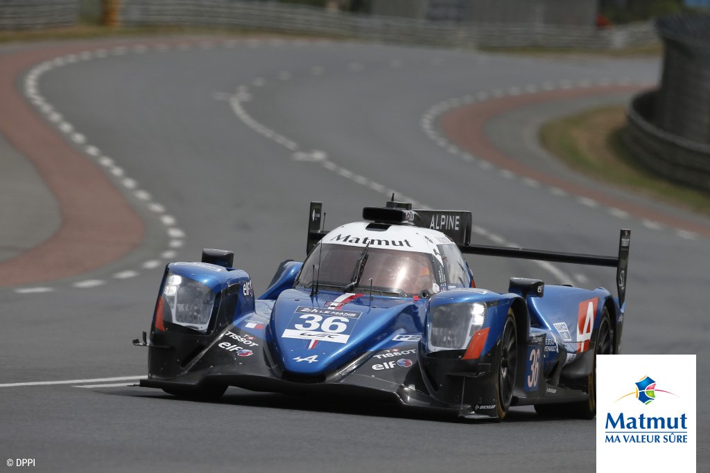 Matmut's tweet photo. [ @24heuresdumans ] 
La #Matmut, 1er supporter du team @SignatechAlpine ! 
#Sponsoring #SignatechAlpine #LEMANS24🏁 https://t.co/ll1wFPrEvA