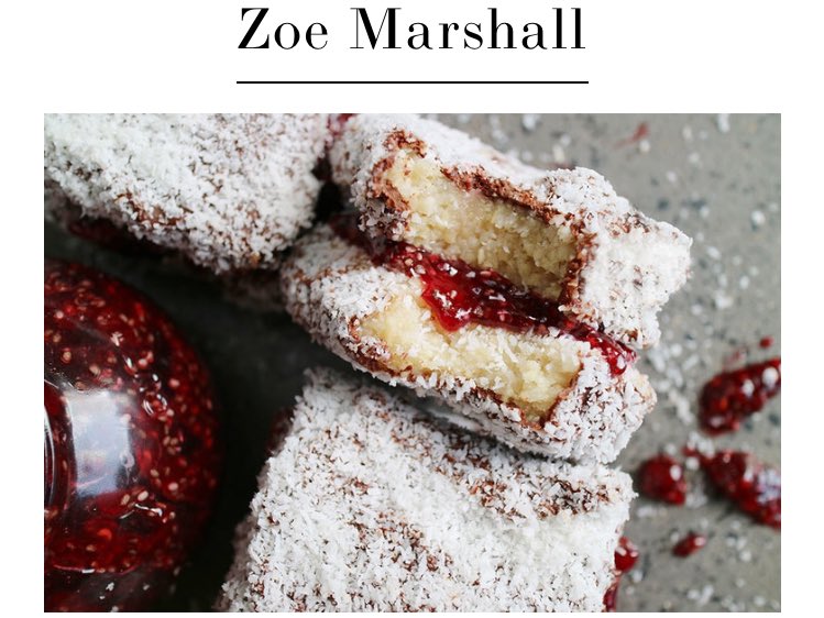 Skinny mini lamingtons zoemarshall.com