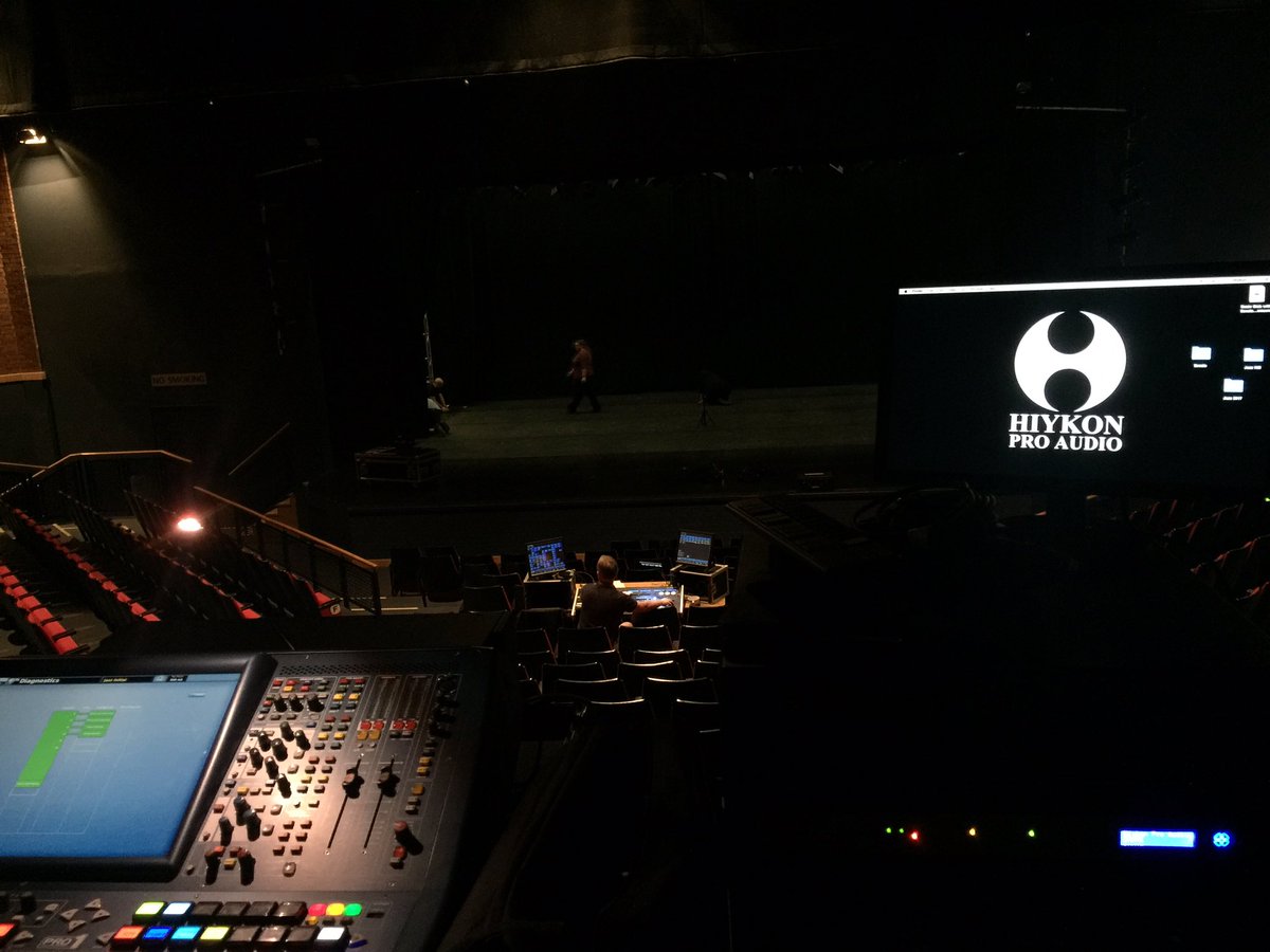 BarnesAudio's tweet photo. Hello Yeovil! Today we are at @OctagonYeovil with gear supplied by @Hiykon  and engineered by Dan. Going to be a good day. https://t.co/XK4AiupgQS