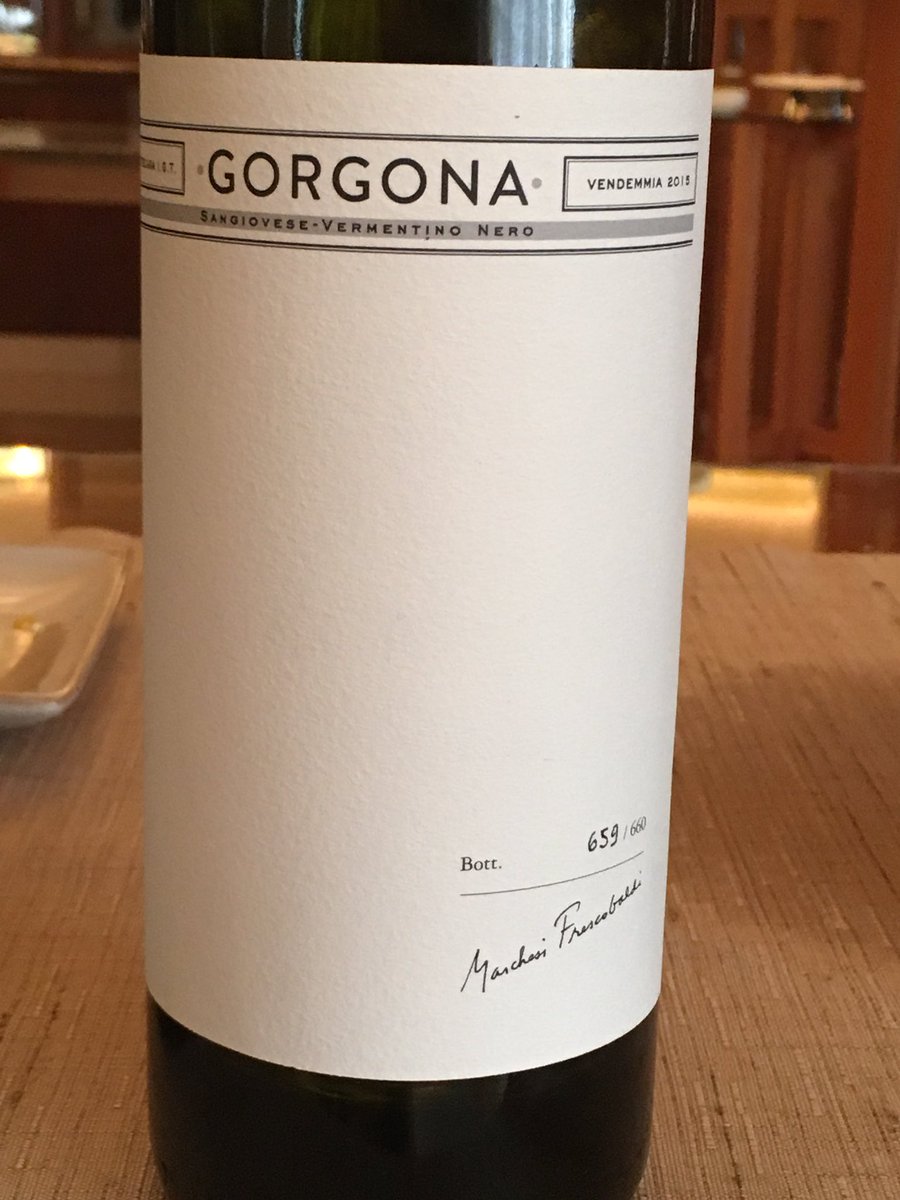 #gorgona la prima annata di rosso di Gorgona <a href="/FrescobaldiVini/">Marchesi Frescobaldi</a> <a href="/TeseoGeri/">Teseo Geri</a> <a href="/CalvoLuisa/">Luisa Calvo</a> <a href="/sergiodiloreto/">Coppiere della sera</a>