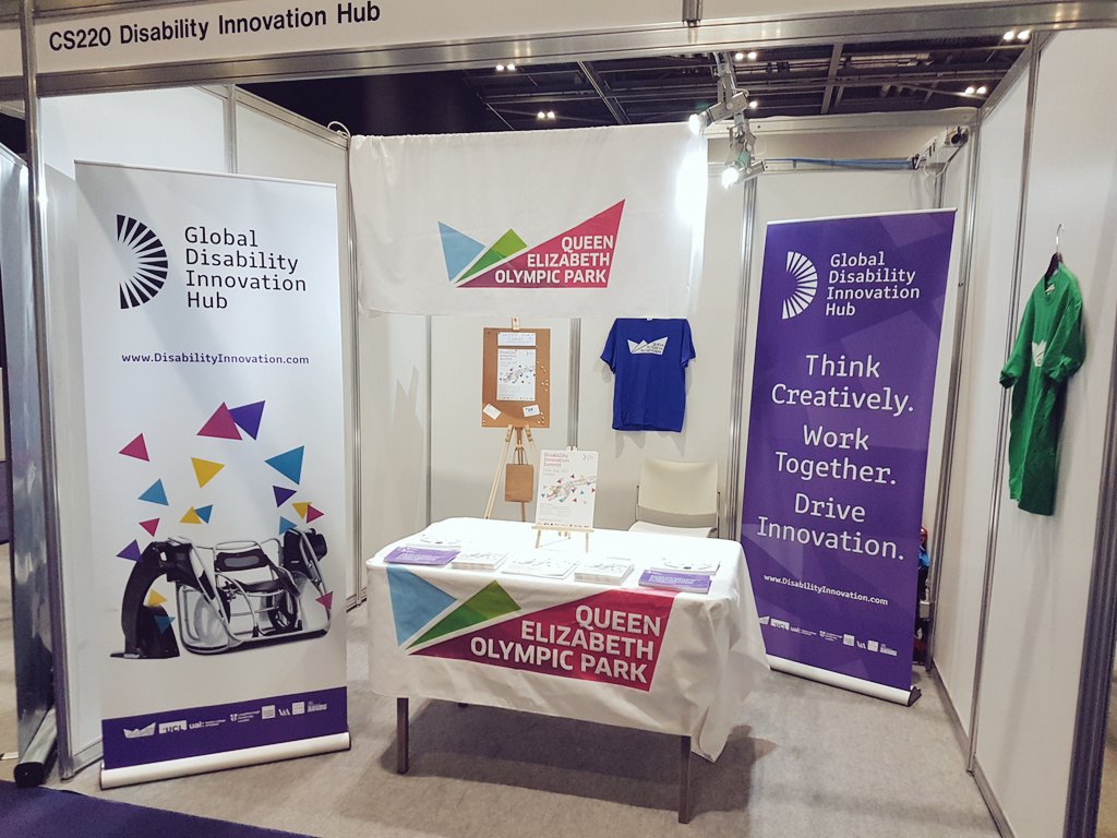 And we're here at #TechXLR8 for London Tech Week. Stand CS220. Pop by to find out more about #disability #innovation  #LTW #LTW2017