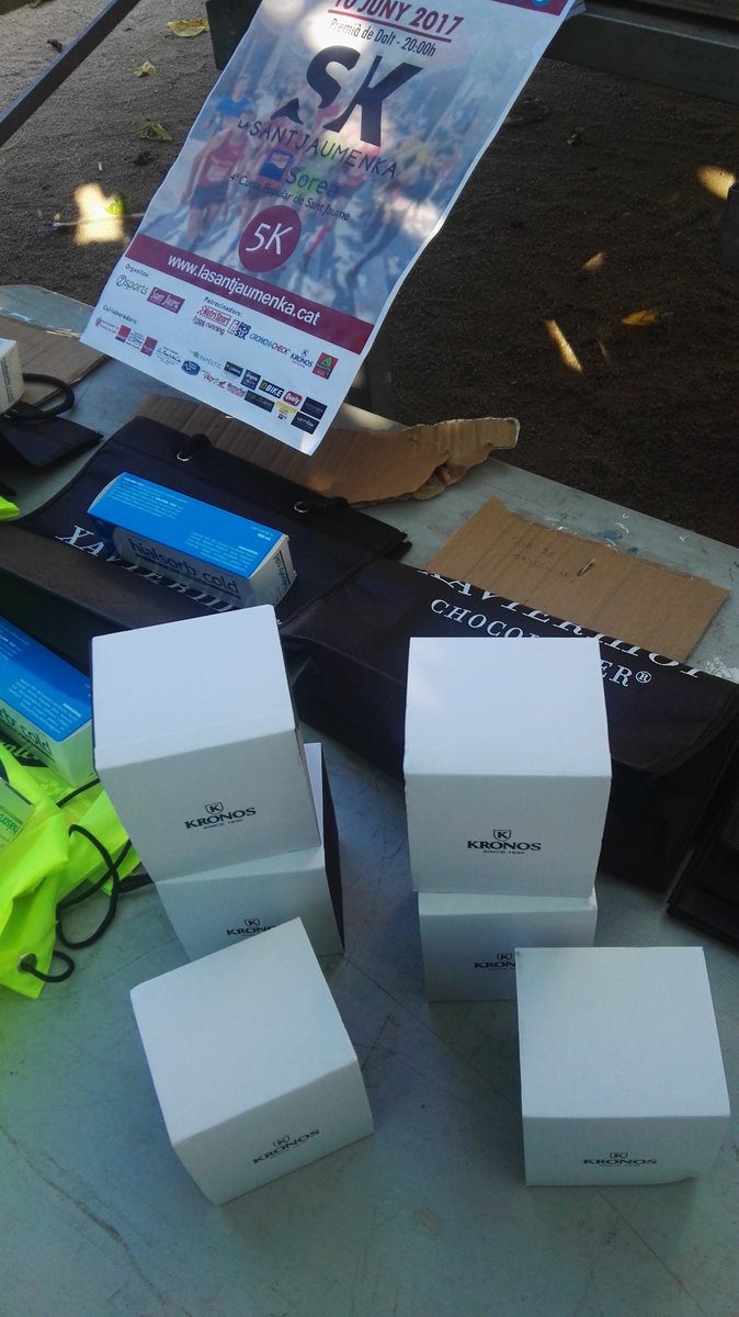 relojeskronos's tweet photo. Éxito de participación el sábado en la @Santjaumenka de @7sportts con @relojeskronos para los podiums de todas las categorías. ¡Enhorabuena! https://t.co/qz8a0wwyzs