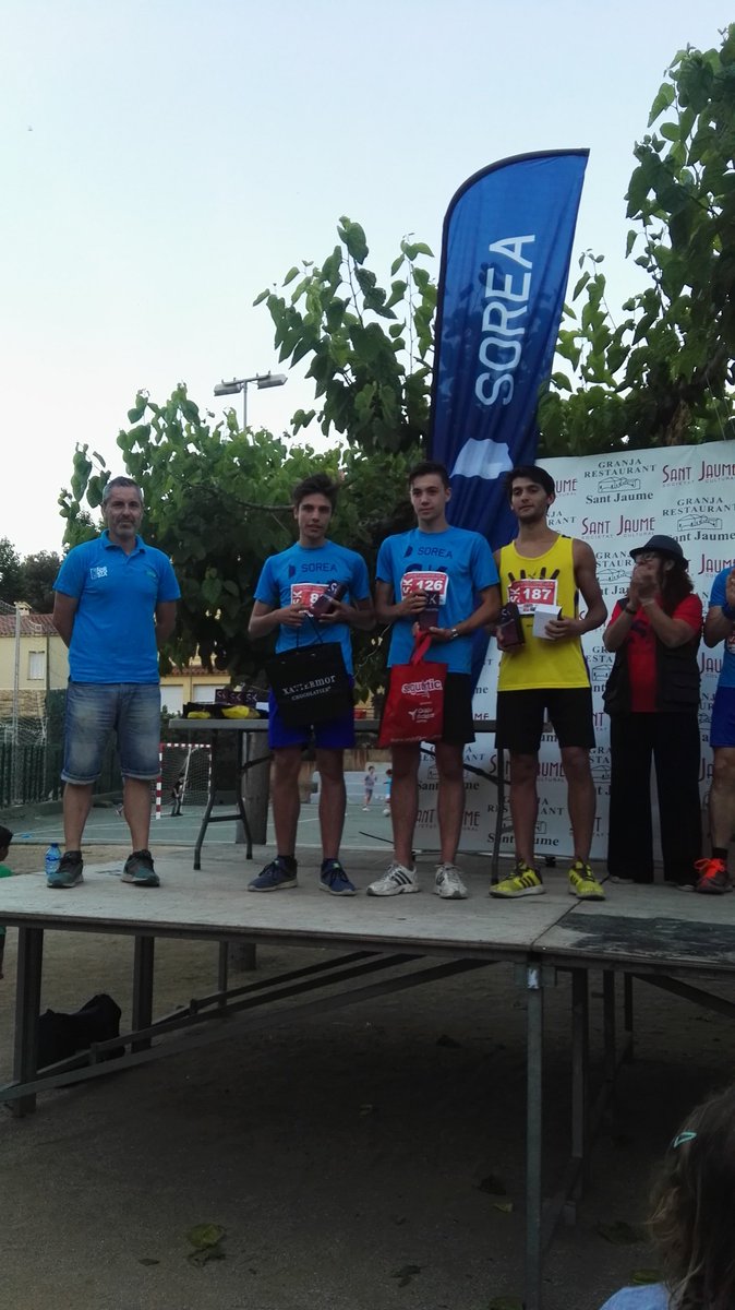 relojeskronos's tweet photo. Éxito de participación el sábado en la @Santjaumenka de @7sportts con @relojeskronos para los podiums de todas las categorías. ¡Enhorabuena! https://t.co/qz8a0wwyzs