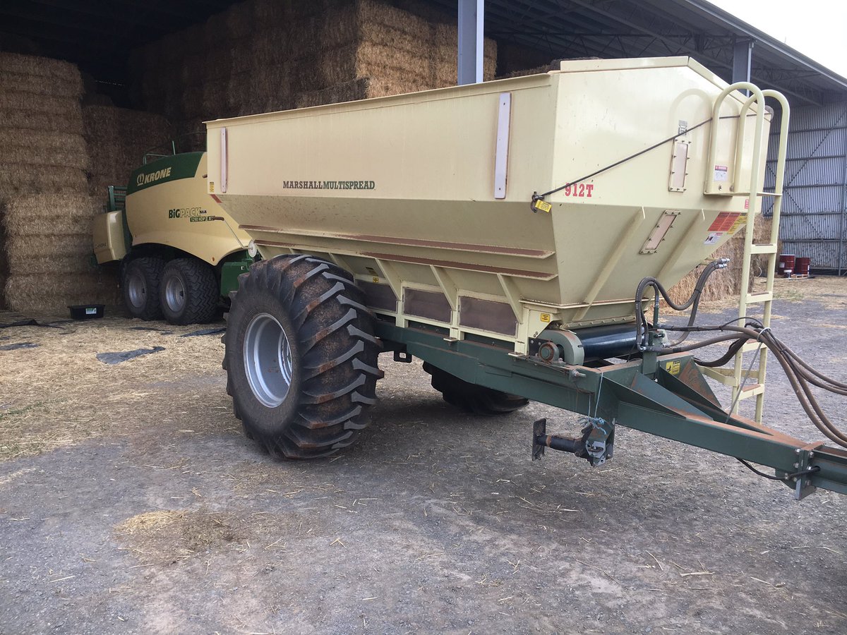 Getting a big Marshall 912 down to close on 1 kg ha for mice bait @ 36 M spread , saves filling up all the time , works good !