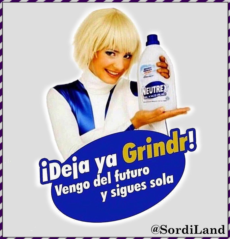SordiLand's tweet photo. "Una amiga que te aconseja. Que me haces caso, pues tan amigas que no, pues que te den por culo".
#Consejo #Gay #Grindr #Neutrex https://t.co/eUTt7rWi3g