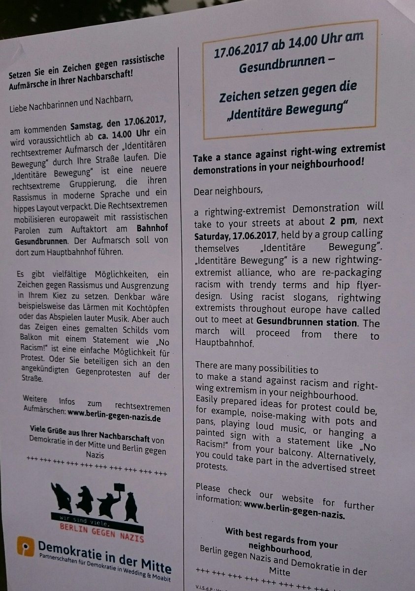Berlin gegen Nazis tweet media