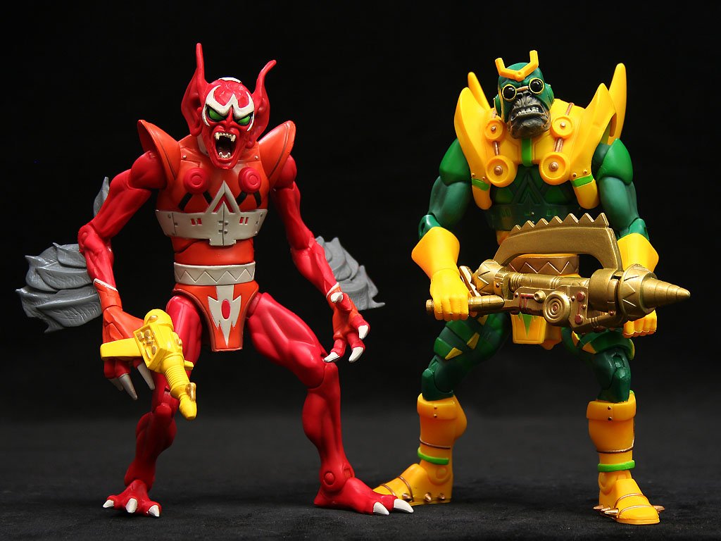 Parademon_'s tweet photo. @Parademons_ evolved across aeons from the traditional green to the future red. Uber-dangerous demons can even overwhelm #Superman in force https://t.co/LkpgFL4ZpU