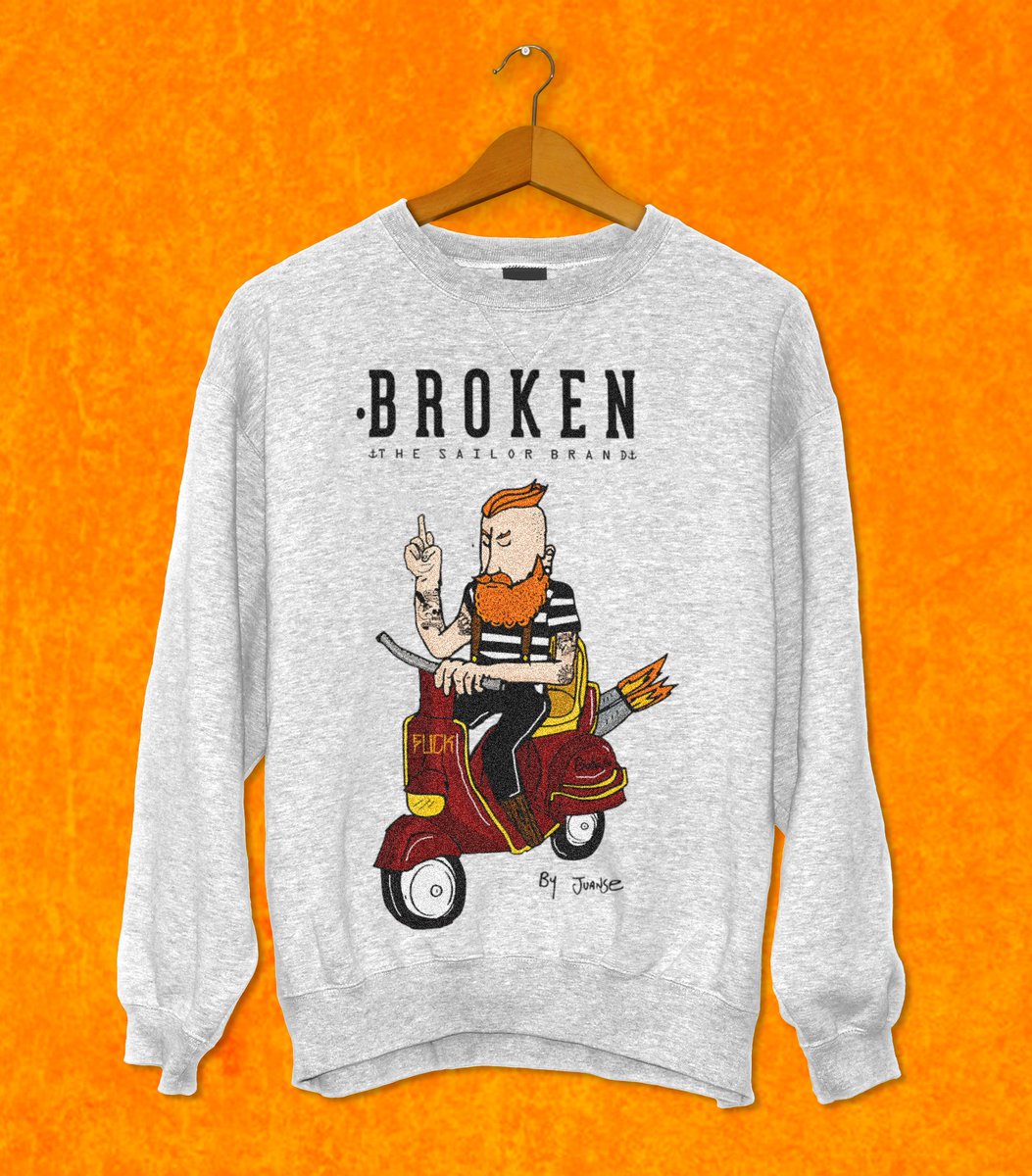 somosbrokenfire's tweet photo. Hey llevate solo por hoy uno de nuestros nuevos crewnecks por solo:
$51.000 + envio
#brokenfire https://t.co/qTLHtVUeaF