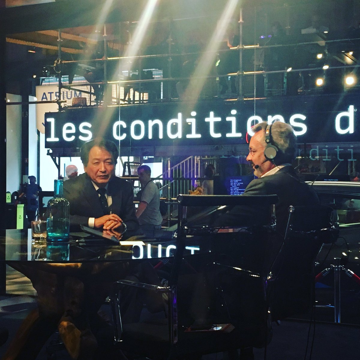 movinonconnect's tweet photo. Shigemoto Kajihara joins us all the way from 🇯🇵to discuss the environment on an international scale  #MovingOnConf https://t.co/xwnFUUArTK https://t.co/5kwdPRGM2S