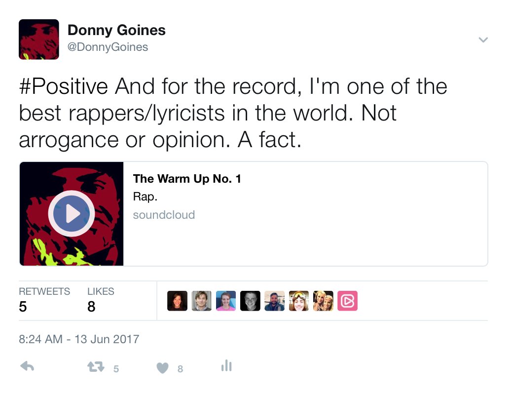 DonnyGoines's tweet image. #Positive Love you guys!! @Brandzooka New video concepts/ideas/thoughts/etc. on the way soon!!!

#ProgrammaticVideo #Brandzooka