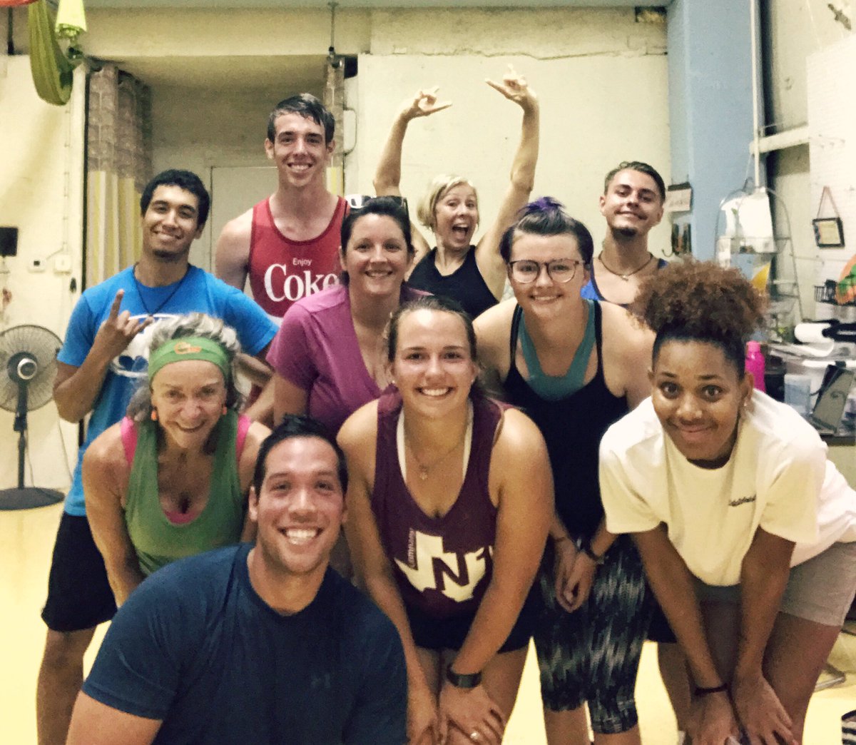 abeautifulpools's tweet photo. Starting off our Tuesday with a supervisor boot camp!
#cleancamp #sweatyselfie #abpools https://t.co/xvj2V20T8j