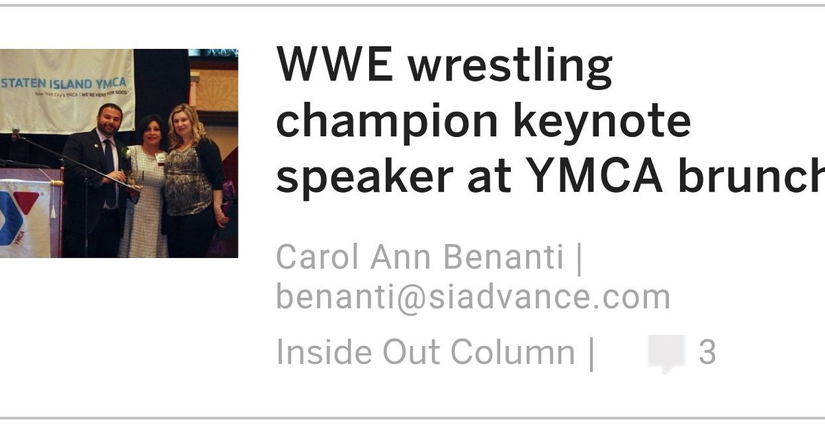 AhhJoboo's tweet photo. @MarcMero Nice article on https://t.co/o1q1kwFZLn about your visit. Thanks for sharing #StatenIsland #Blessed #Markmero https://t.co/2erbStfq79