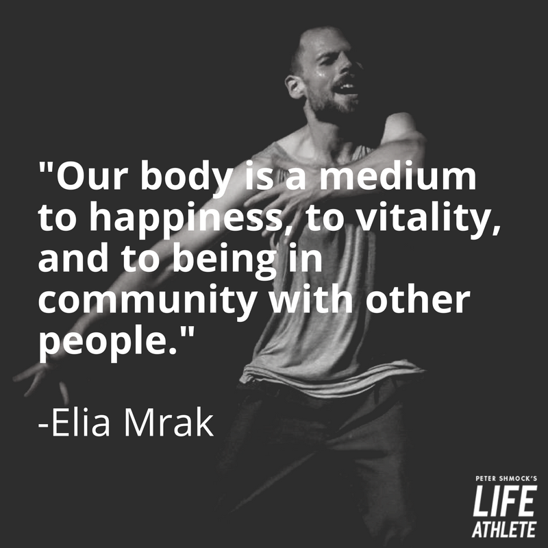 LifeAthlete's tweet photo. .@eliamrak believes our bodies are a medium to happiness, vitality and community.

Listen to the full episode here: https://t.co/fk1btbCtId https://t.co/YbN1t7uEJ2