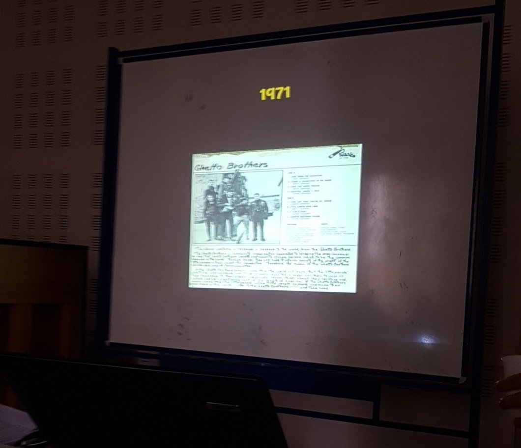 En mode formation avec <a href="/Demozamau/">Démozamau</a> sur l'histoire de la culture #hiphop au conservatoire de la <a href="/metropolerennes/">Rennes Ville et Métropole</a>!