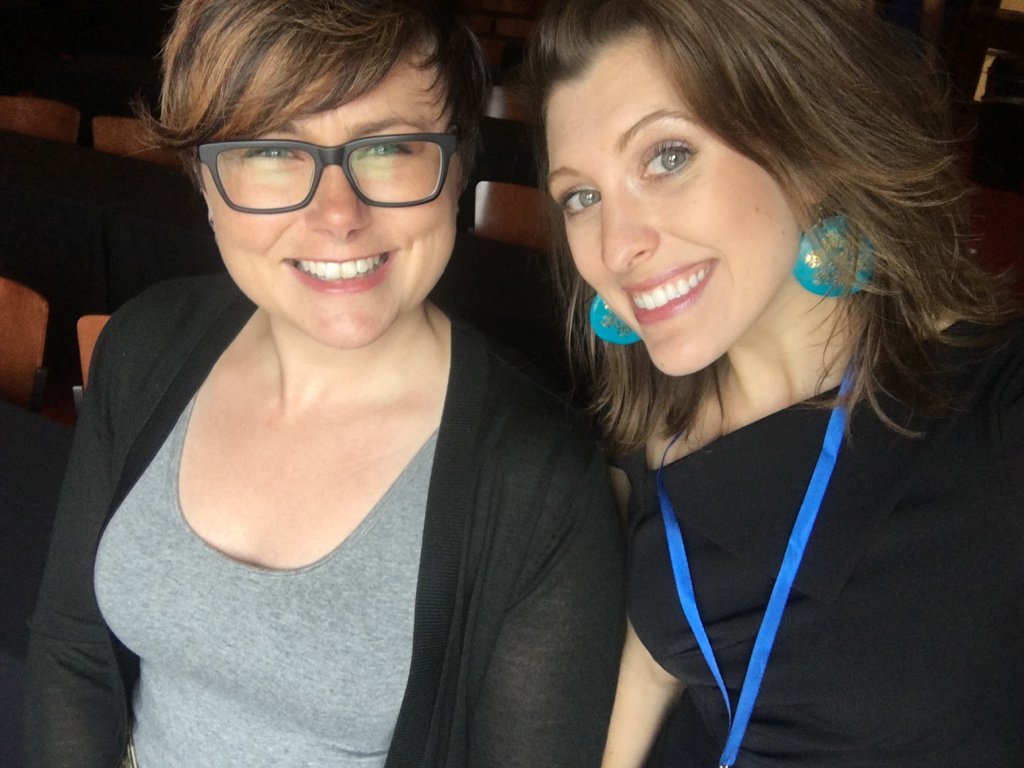 YoungHeike's tweet image. Yaaaaaas @meladorri of @litmusapp in the house! #marketerselfie #Interact17