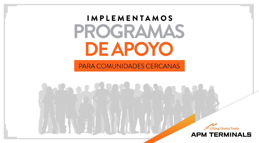 Implementamos programas de apoyo de capital humano, de financiamiento e innovación para comunidades donde se encuentran nuestras terminales.