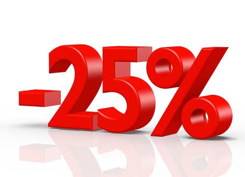 Woensdag 14 juni begint onze pre-sale, 25% korting op de gehele collectie.