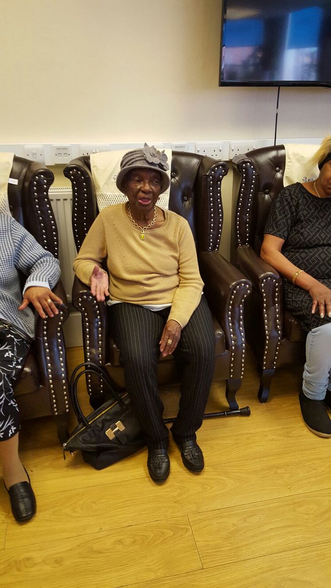 SimoneOlagoke's tweet image. The clients at the Oasis day centre are enjoying their new chairs donated by Ruach City Church
@BishopJFrancis