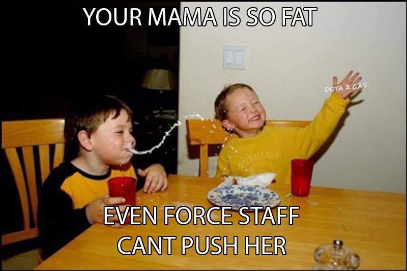 dotaathletes's tweet photo. Anyone got another? #badjokes #yourmother #dota2 #forcestaff #dotaheroes #dotaathletes #gamer #dotadont #DotA2 #gaming #items https://t.co/QFZUKv9SfR