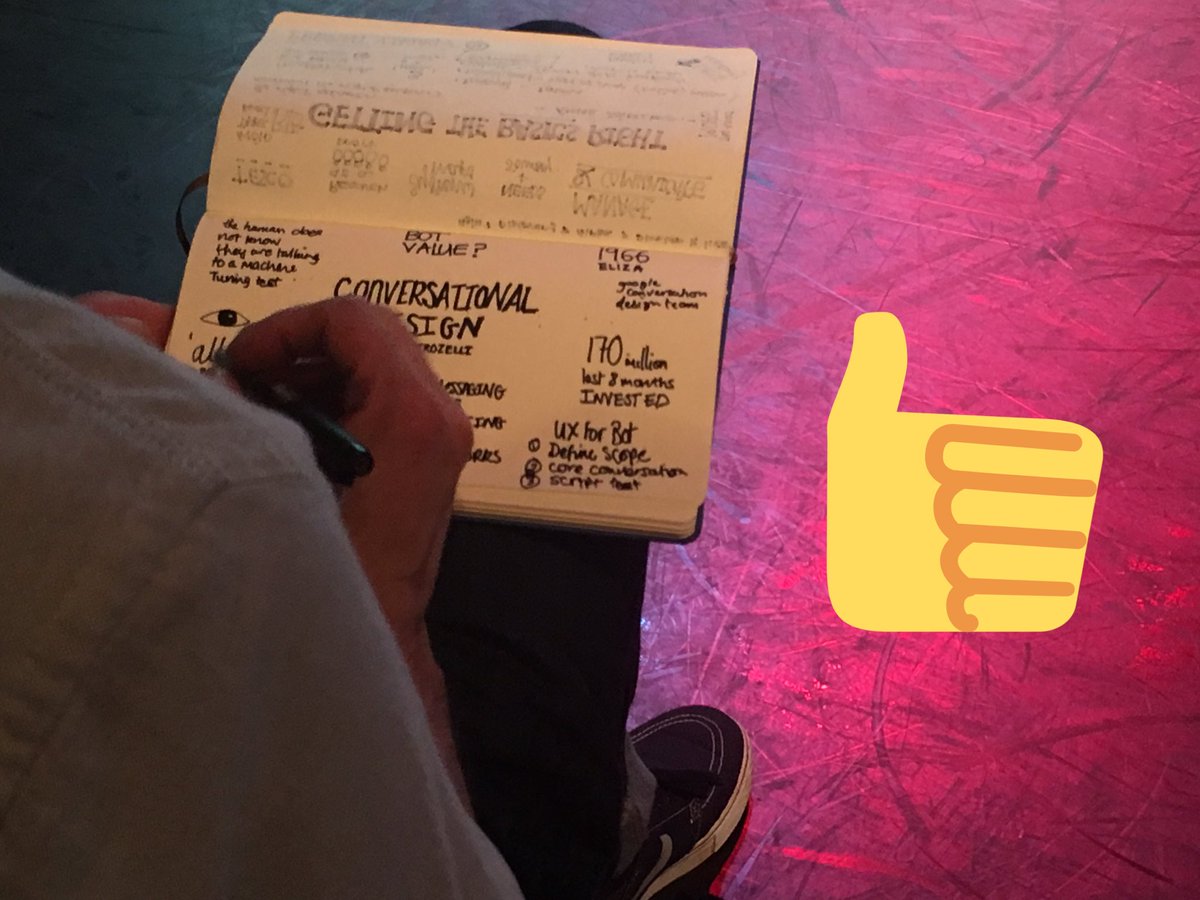 This is how you should take notes #inspiration #ux #theuxconf <a href="/Trozellidesign/">Trozelli | UX Design</a>