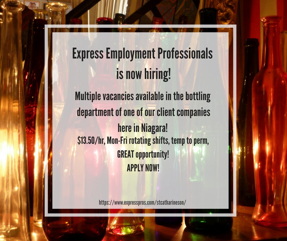 Multiple vacancies available! GREAT opportunity! Apply now! #apply #nowhiring #jobsearch #jobs #ExpressEmployment #work #opportunity