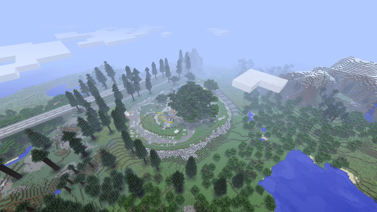 Superwalei Gtsport Ff15 Ffxvsnapshot Minecraft マインクラフト 本日は レガリアで空から眺めてる感じのチョコボポストです 雲の上を飛んじゃってますけど笑