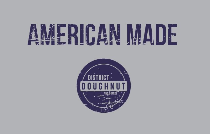 DCDoughnut's tweet photo. Email us at orders@districtdoughnut.com to preorder a Doughnuts & Freedom shirt! Arriving week of July 4th! #AmericanMade #SemperFry https://t.co/KazYqrNQgZ
