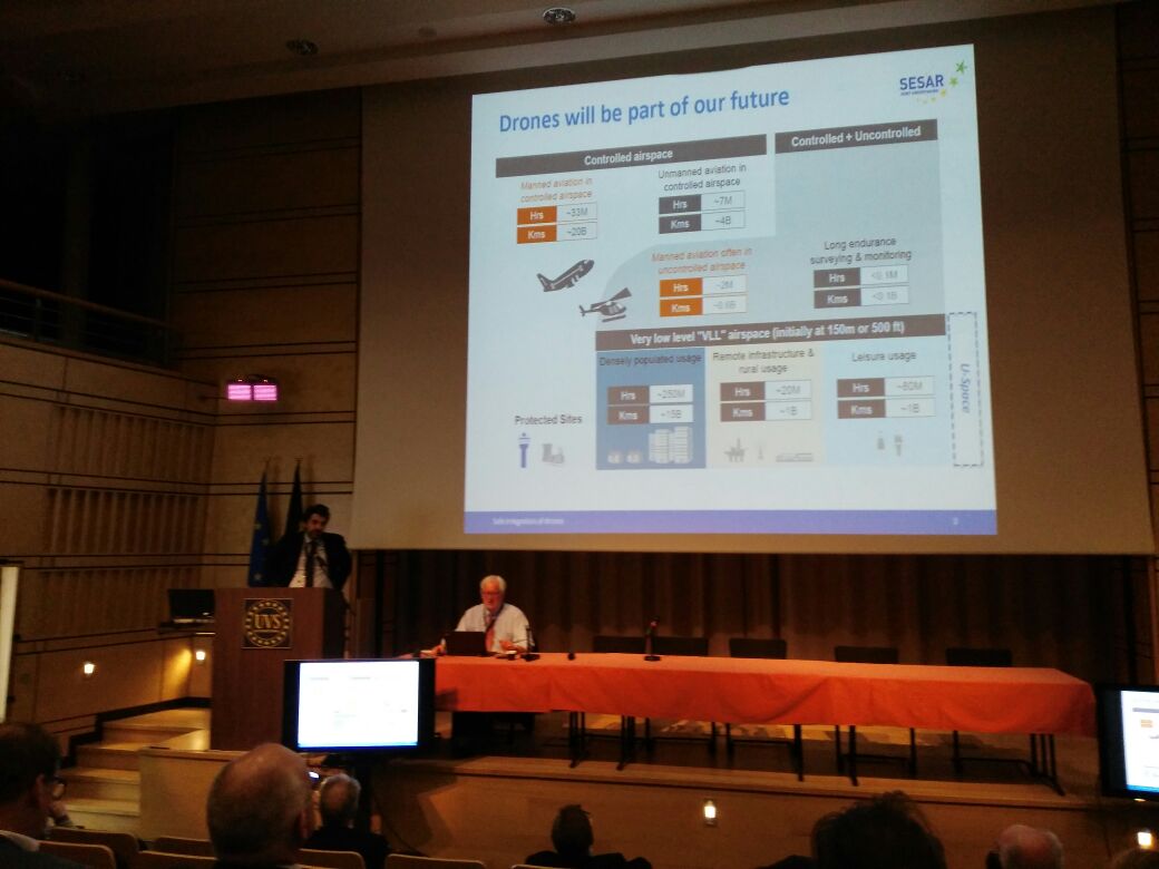 EuroUSC_Italia's tweet photo. .@EuroUSC_Italia at the UVSI RPAS #Conference 2017 at the Royal Academy. Follow us also tomorrow! #RPAS2017 #rpas #avgeek #drones #Brussels https://t.co/pWS7EFYkao