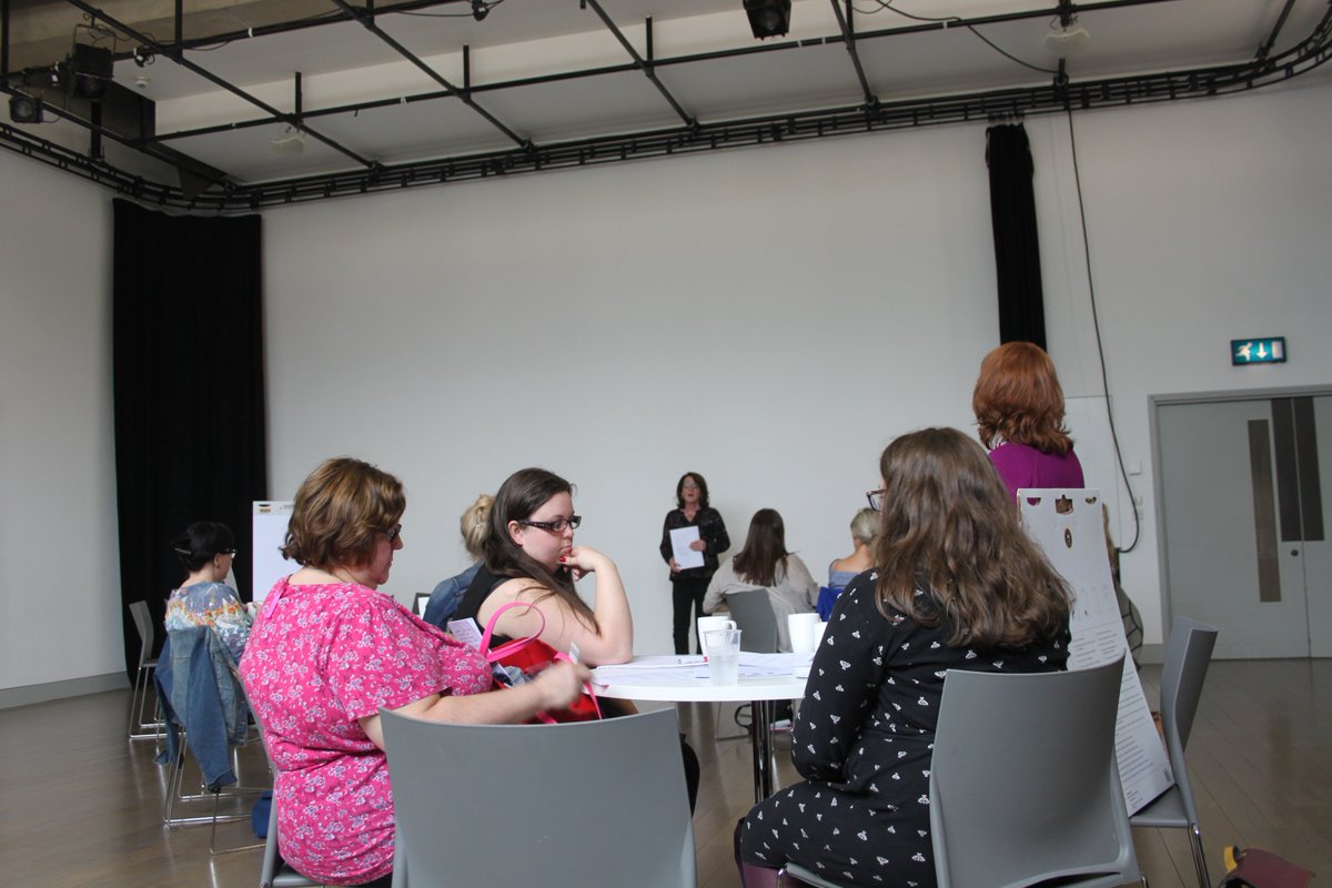 Women's came together to discuss their thoughts and ideas for the women's movement NI in the future.