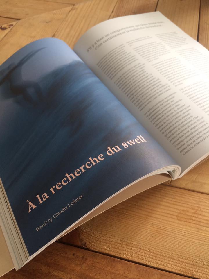 claudialdr's tweet photo. Have been writing a few words for magazine @LesOthers "The Unexpected Issue" Get your copy ! #magazine #freshairclub #photographers #surf https://t.co/uPWNdjOWQb