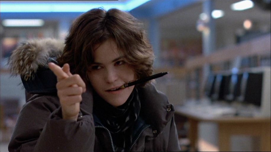 Happy birthday to Ally Sheedy. Photo from The Breakfast Club, 1985. 