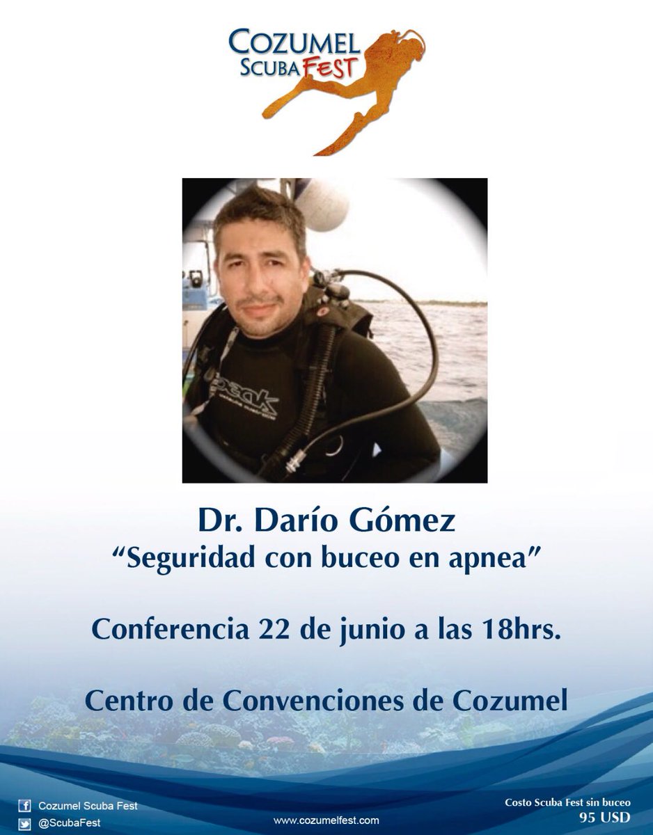 FPMCOZUMEL's tweet photo. He aquí, algunas de las importantes conferencias que habrán en el #ScubaFest #5aEdicion #IslaCozumel https://t.co/NkrWCJawqo