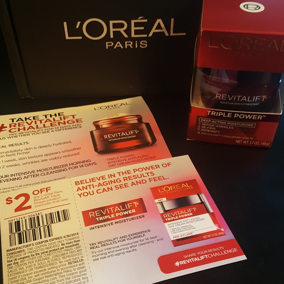 PeaceLoveSaving's tweet photo. I received my Loreal VoxBox and I am so excited to give it a try! https://t.co/FkYLnfHj0i