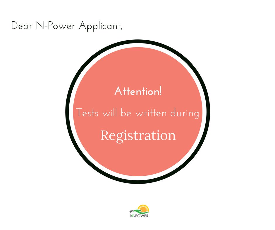 npower_ng's tweet photo. Registering for N-Power?
Know someone registering?
Please note the information below.
Please share.
#NPowerNG https://t.co/fSxTn8OrPw