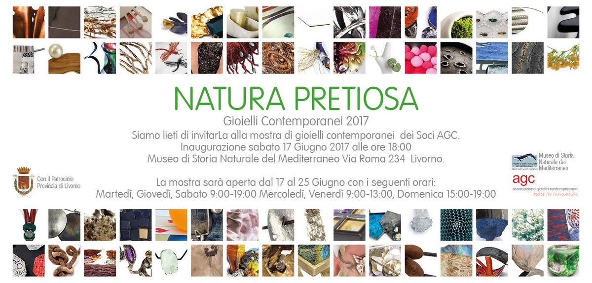 Natura Pretiosa Exhibition @Livorno #naturapretiosa #agc #agcjewellery #contemporaryjewellery #gioiellocontemporaneo #joyeriacontemporane