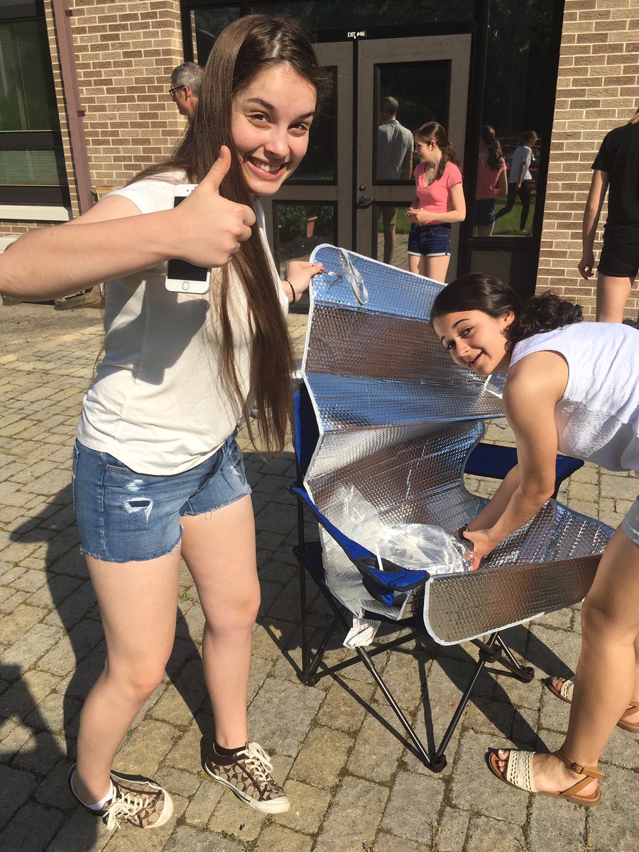hp_snhs's tweet photo. AP Environmental designed solar cookers and are testing them out today!  @AmyLibrizzi @JonTallamy @HPRwildcats @HighPointSTEM https://t.co/sVN0iKEKgm