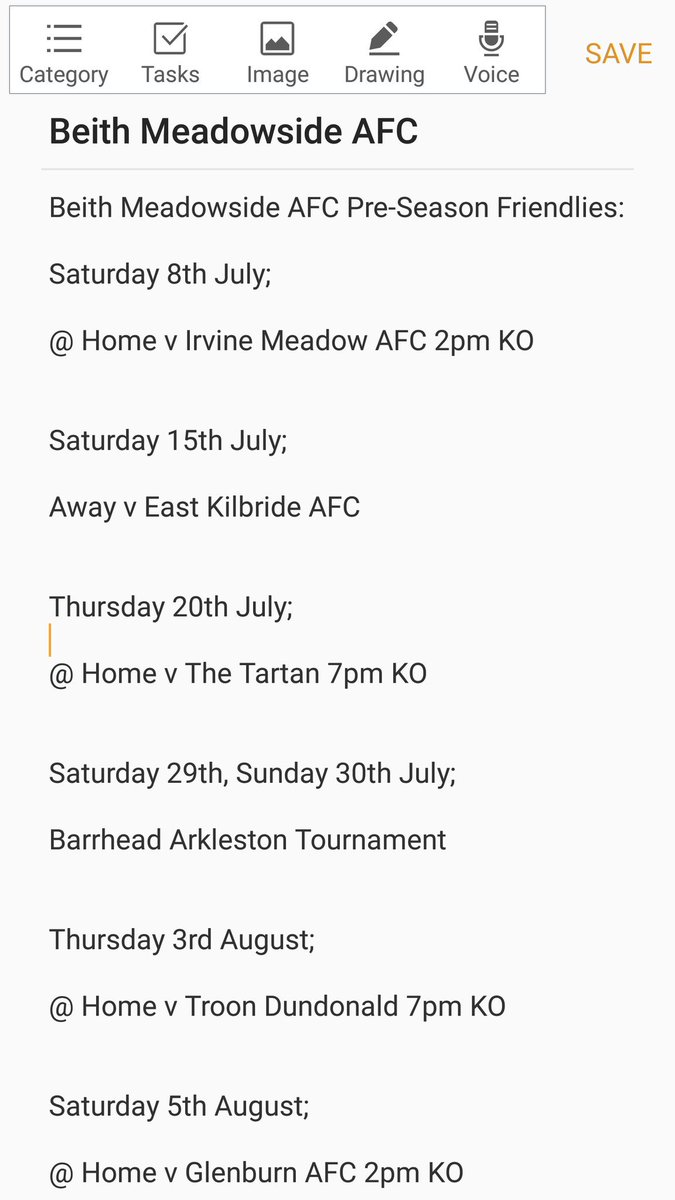Thats our Pre-Seanon schedule sorted for this year
@Irvinemeadowafc @Scottish_AFF @BarrheadArky <a href="/troon_afc/">Troon Dundonald AFC</a> <a href="/GlenburnAfc/">GLENBURN AFC</a>