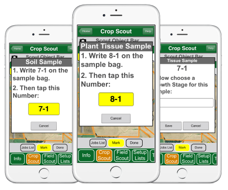 FarmLogic's tweet photo. It's imperative to collect soil and tissue samples during #scout17. #FarmScoutPro can do it all! Check it out: https://t.co/Xh0Gynk35g https://t.co/08llcNlmFk