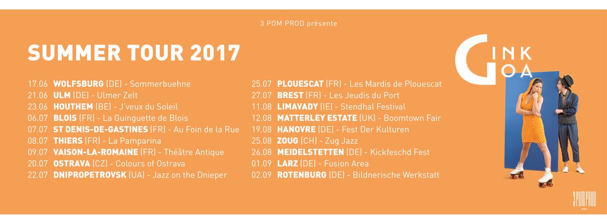 Check out our summer tour 2017 : France, Germany,UK... #tour #dance #dancers #swing #electroswing #futurswing #tourlife #live #party #world