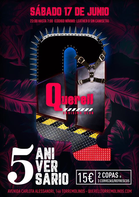 Siempre es un placer ir a #QUERELL pero más aún si es a celebrar su QUINTO ANIVERSARIO! preparados para