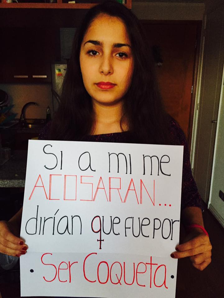 VogesexUdeC's tweet photo. Campaña para visibilizar y desnaturalizar las justificaciones de violencia, la culpa JAMÁS es de la víctima! #SiAMiMeAcosaran ¡Súmate! https://t.co/AKFwNKxj5n