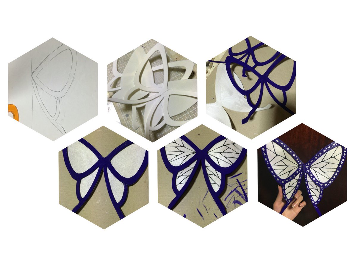 衣装 作り方 しのぶ 胡蝶