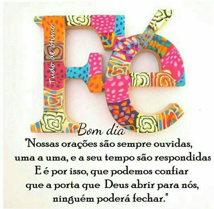 Para todos os dias. Fé 🙏