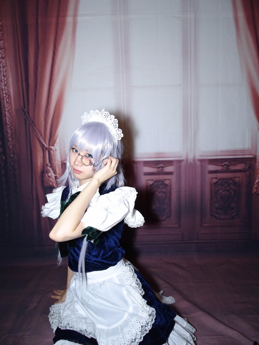 執事眼鏡 eyemirro】十六夜咲夜 モノクル 左目用 薔薇付