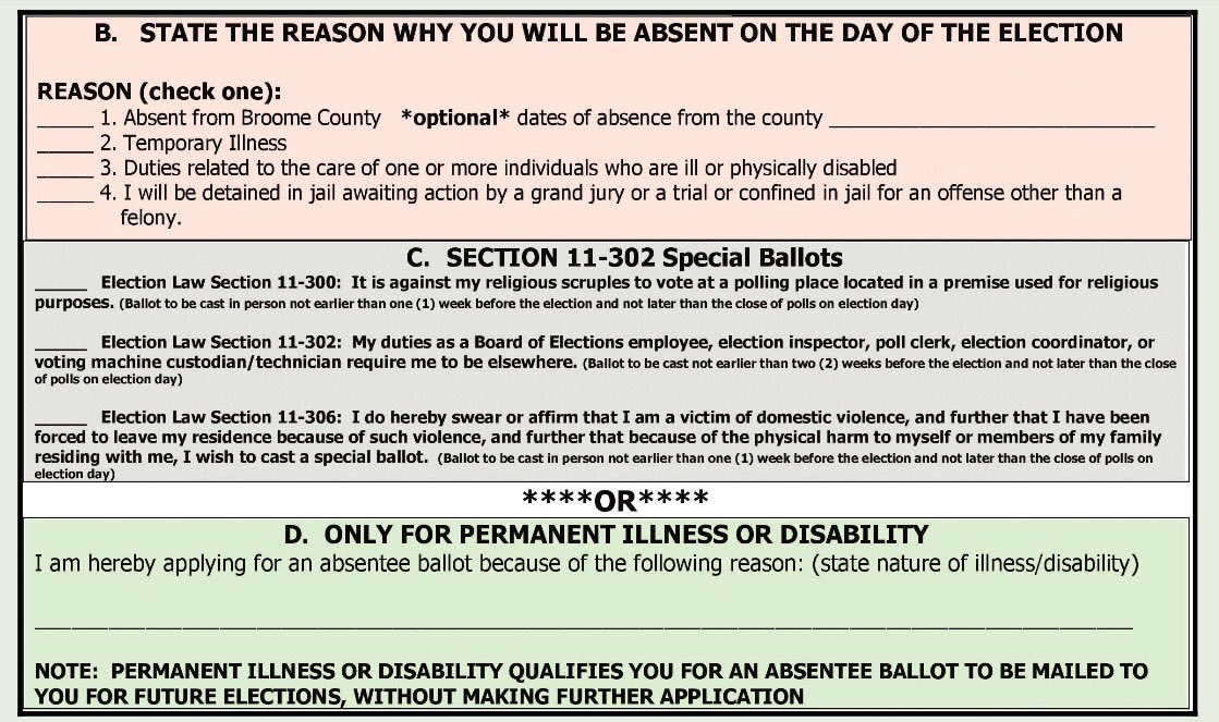 PhilGrommet's tweet photo. NY voters that want to vote by absentee ballot should be able to! #NoExcuseAbsentee #EasyElectionsNY #VotingRights https://t.co/qyKDauvCUQ