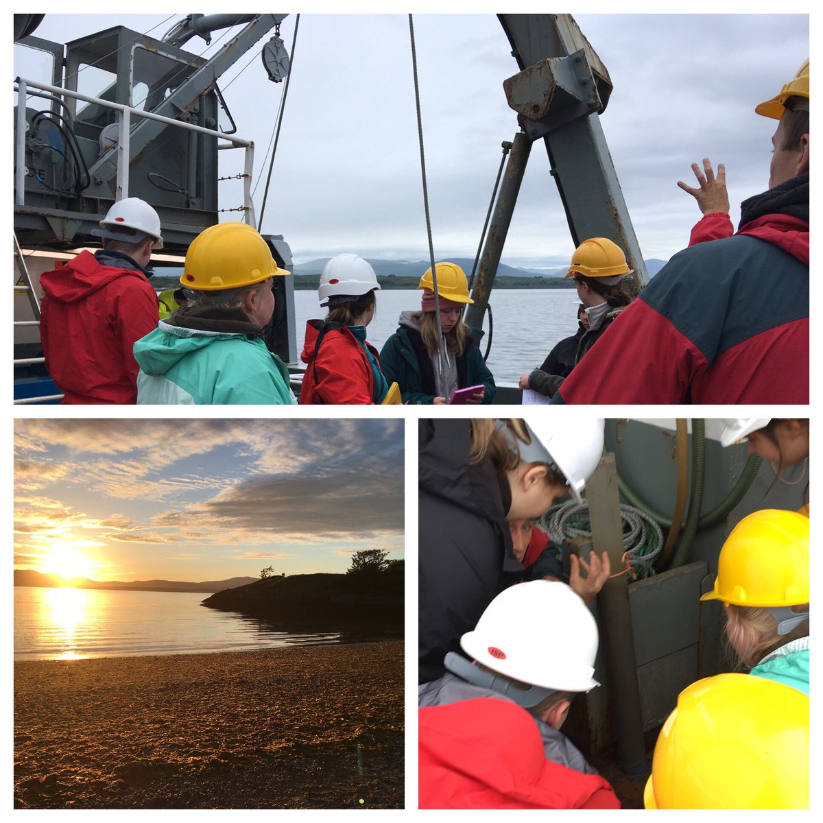 greenocean14's tweet photo. Great week @ScotMarineInst  Oban on board the RV Calanus with the 4th year ESS students https://t.co/O9lvVQf7gv