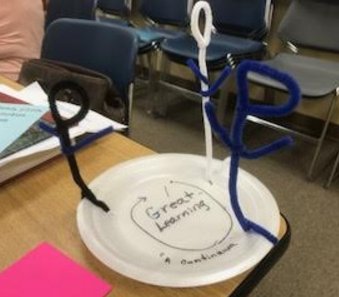CnctCreativity's tweet photo. What does powerful learning look like? Continuous process with students excited about the work #ccsshare #plaea https://t.co/wVpfGaRuox