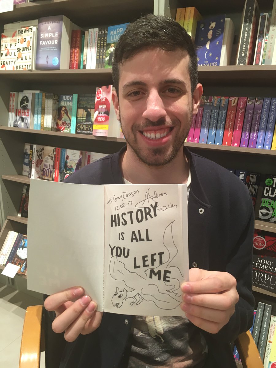 simonYAbooks's tweet photo. If you live in Dublin head to @easons O'Connell St for SIGNED copies of History Is All You Left Me! Tweet if you find this extra special one https://t.co/2taSuJg5dq